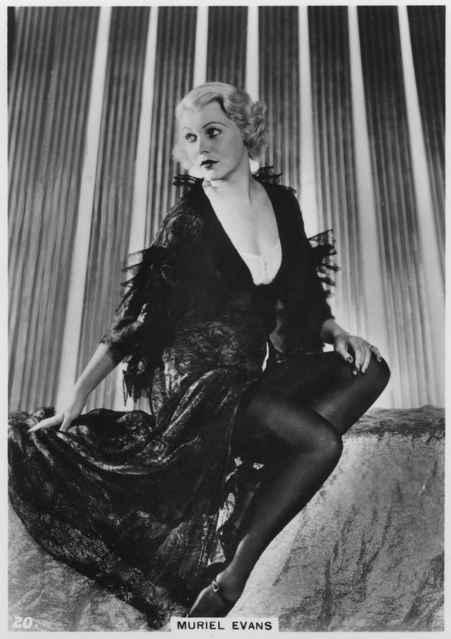 Muriel Evans amerikai filmszínésznő, 1938 alkotó: Unbekannt