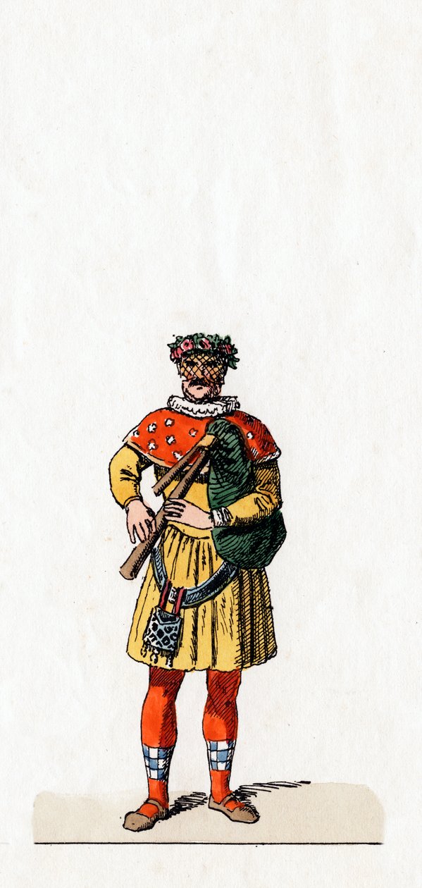 Zenész, Shakespeare VIII. Henrik drámájának jelmeztervezője, XIX alkotó: Unbekannt