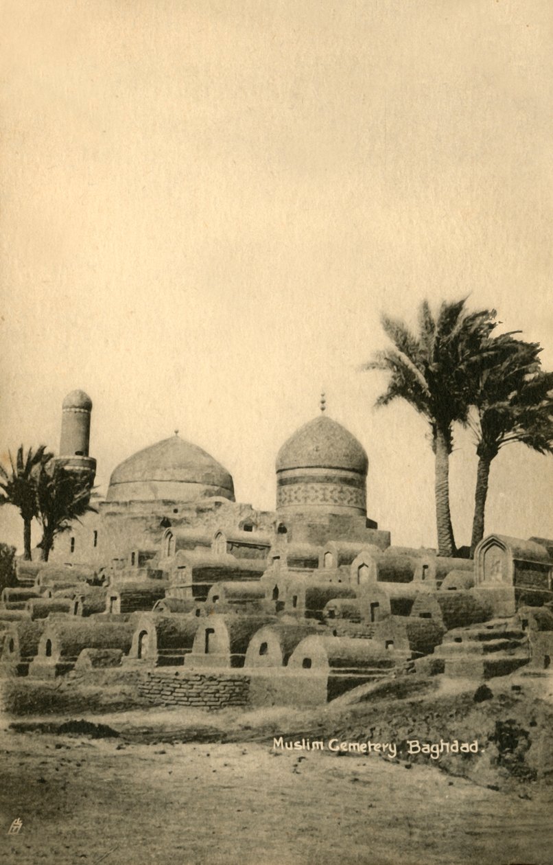Muszlim temető, Bagdad, 1918-c1939. alkotó: Unbekannt
