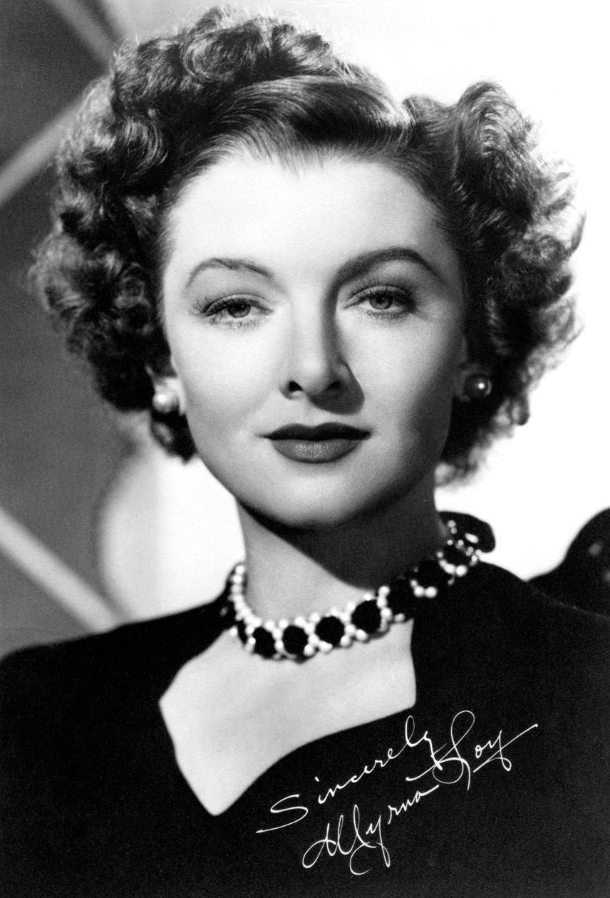Myrna Loy 1905-1993, amerikai színésznő, 1930-1940 alkotó: Unbekannt