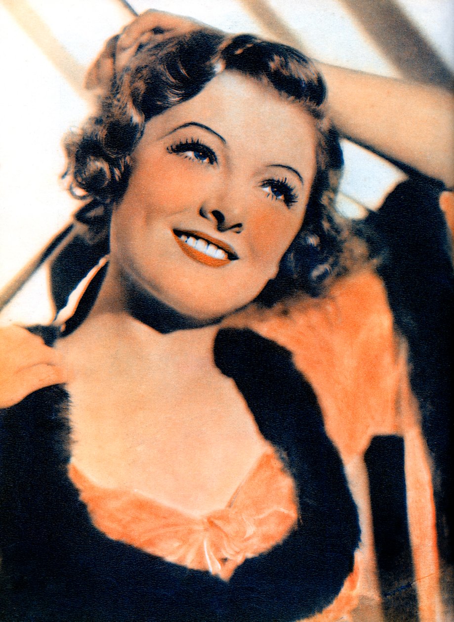 Myrna Loy amerikai színésznő, 1934-1935 alkotó: Unbekannt