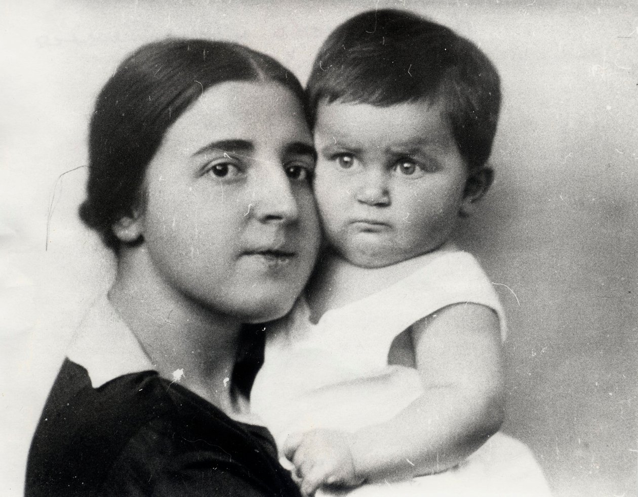 Nadezhda Alliluyeva, Josef Sztálin második felesége és lányuk, Szvetlana Allilujeva, 1927 alkotó: Unbekannt