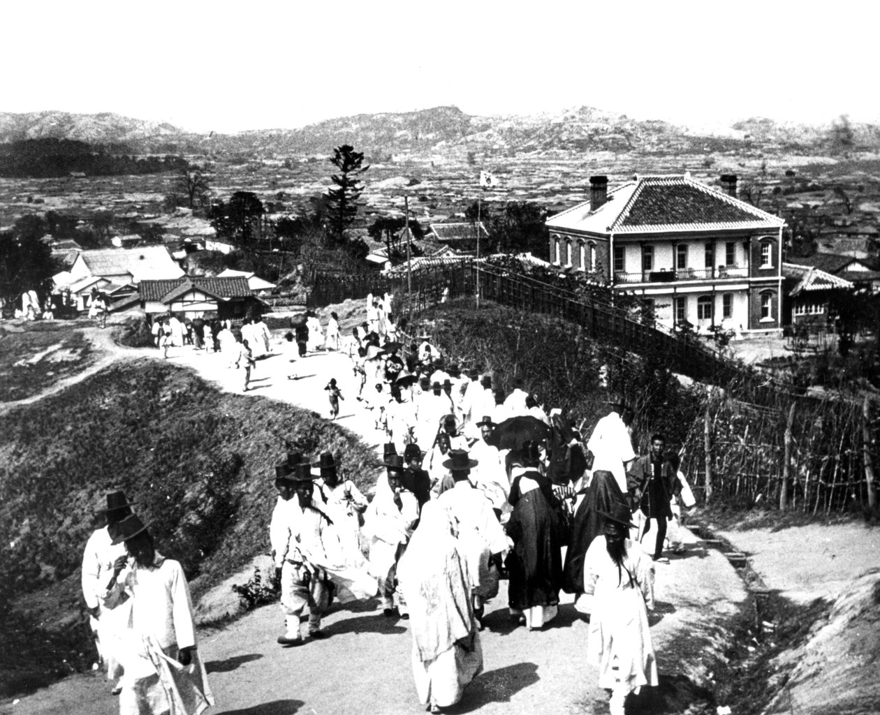 Nam San, Korea, 1900 alkotó: Unbekannt