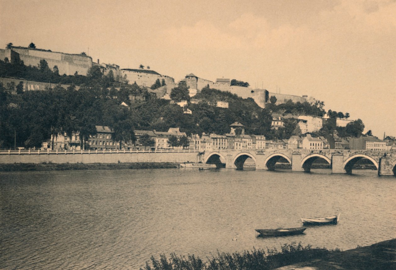 Namur Citadella és Pont de Jambes, 1900 alkotó: Unbekannt