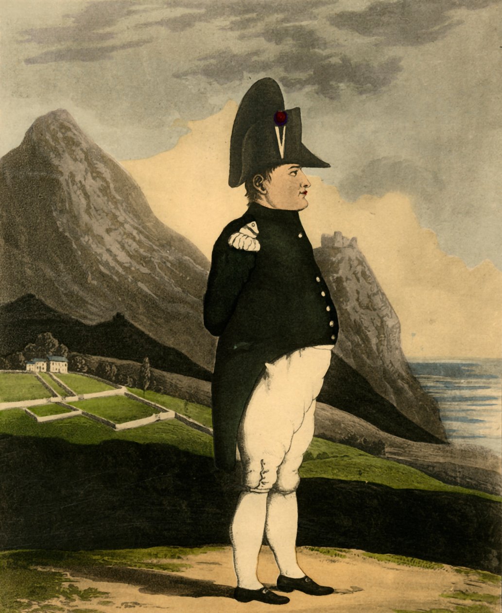 Napóleon Bonaparte, 1816, 1921. alkotó: Unbekannt