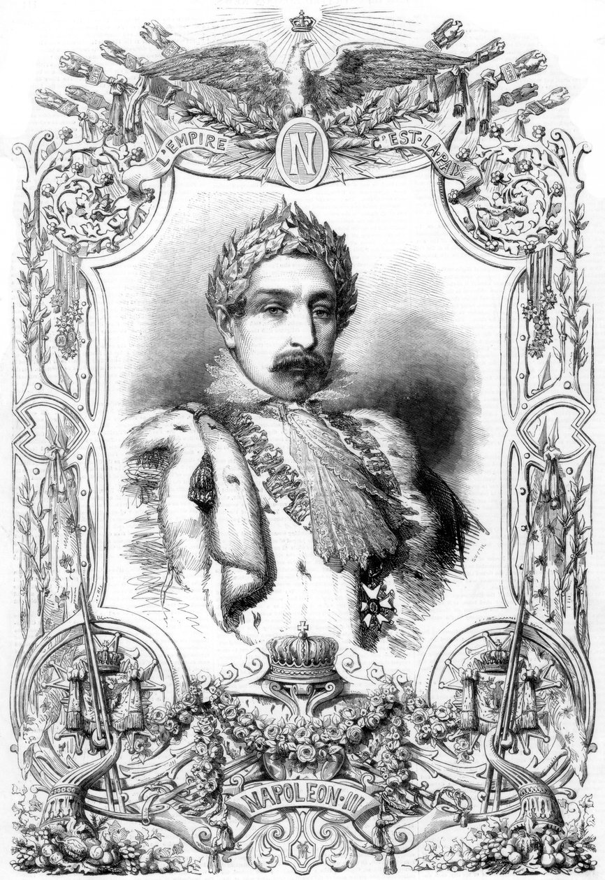 III. Napóleon, Franciaország császára, 1853 alkotó: Unbekannt