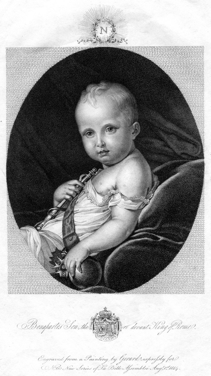 II. Napóleon 1811-1832, 1814 alkotó: Unbekannt