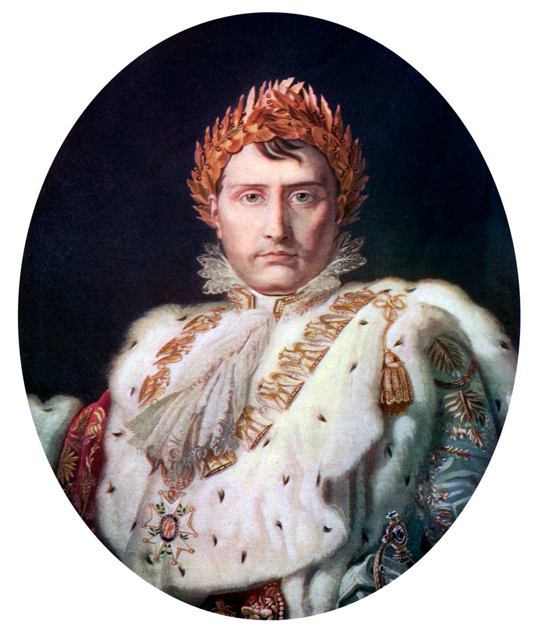 I. Napóleon koronázási köntösében, c1804, c1920 alkotó: Unbekannt