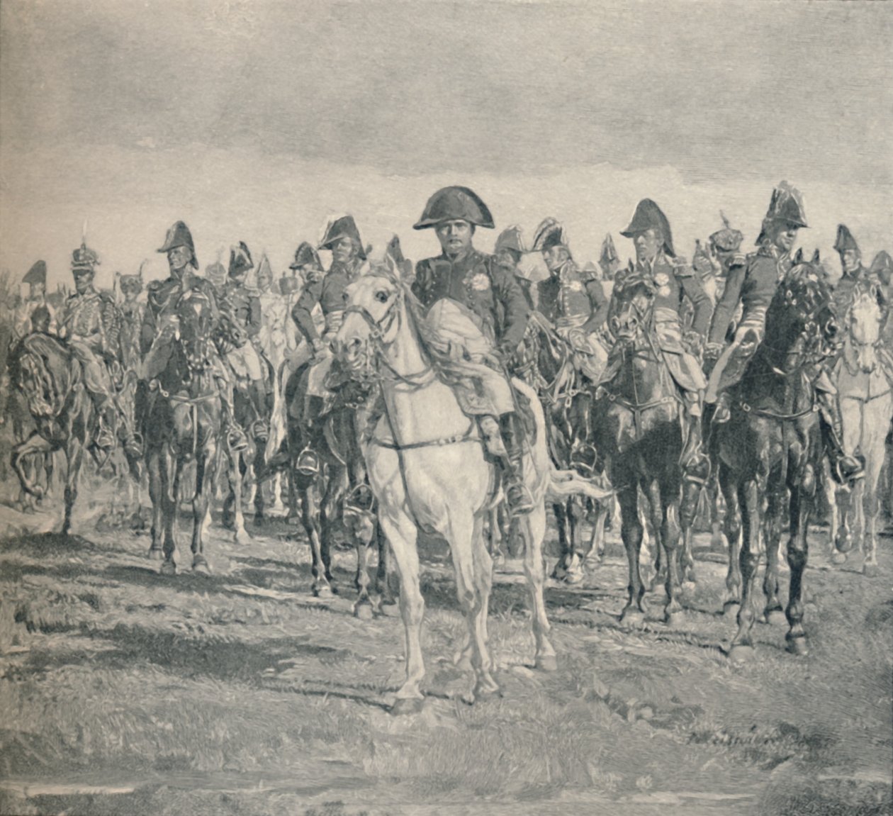 Napóleon és törzse, 1896 alkotó: Unbekannt