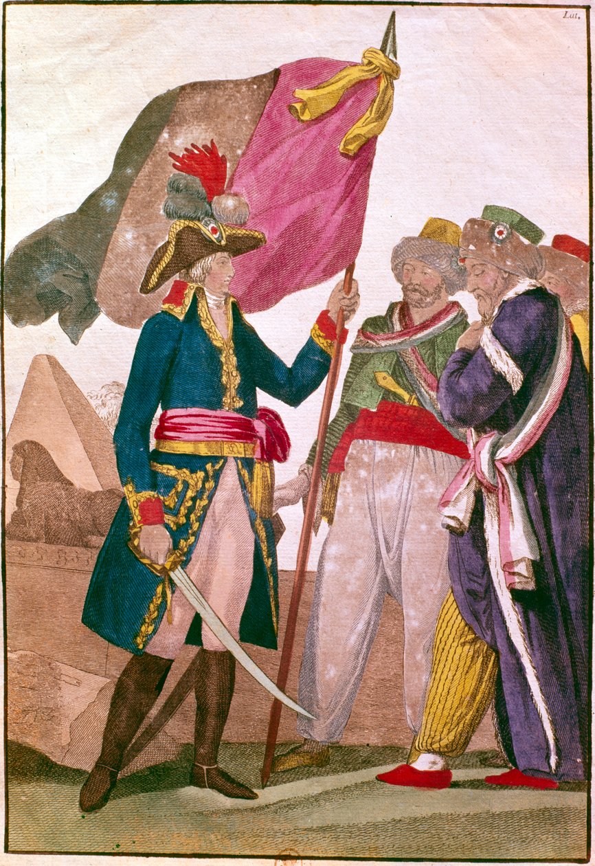 Napóleon Egyiptomban, 1799 alkotó: Unbekannt