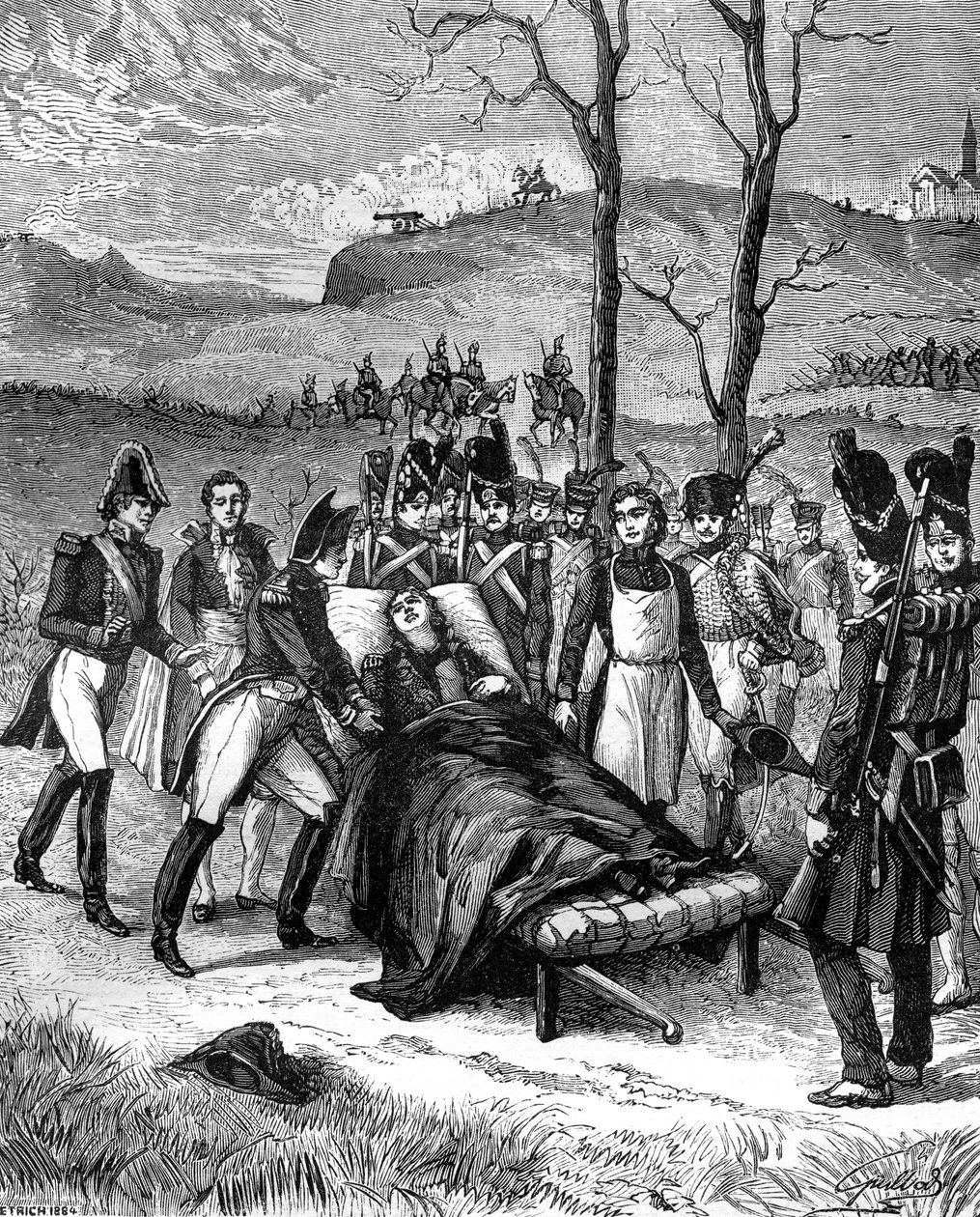 Napóleon Duroc felé futott, aki még élt, 1813 1882-1884 alkotó: Unbekannt