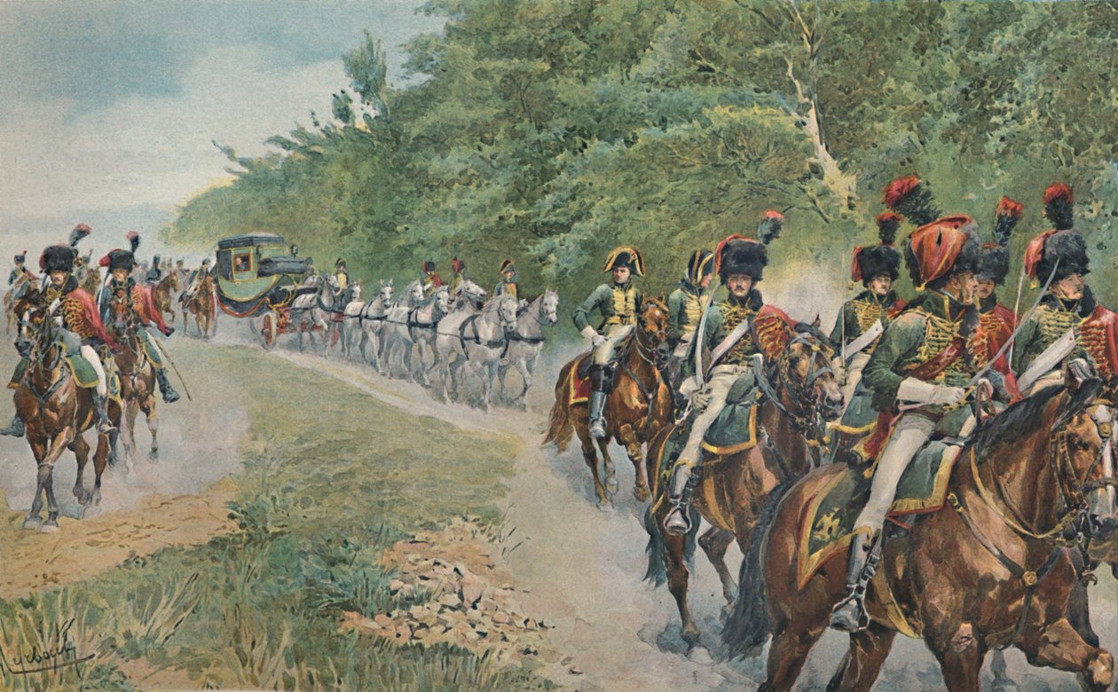 Napóleons utazási mód, c1800, 1896. alkotó: Unbekannt