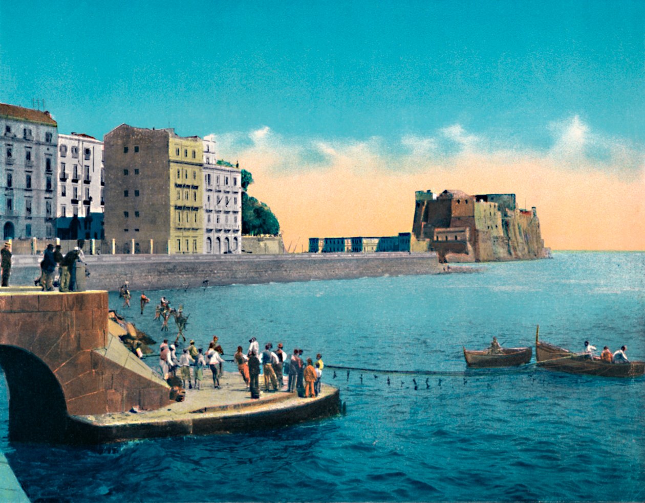 Nápoly – Via Partenope és Castel Dell