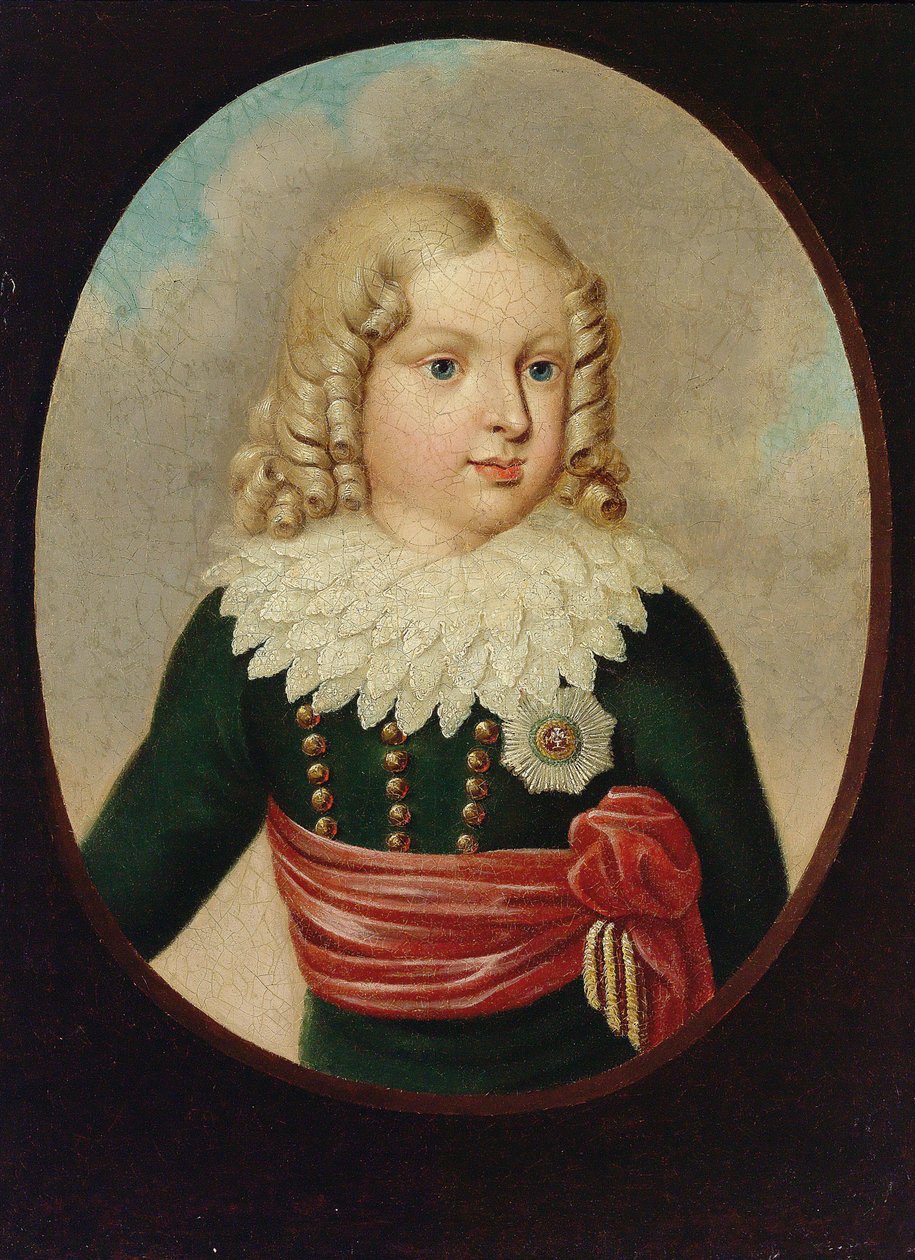 Napóléon François Bonaparte, Reichstadt hercege, Róma királya 1811-1832, kb. 1825. alkotó: Unbekannt