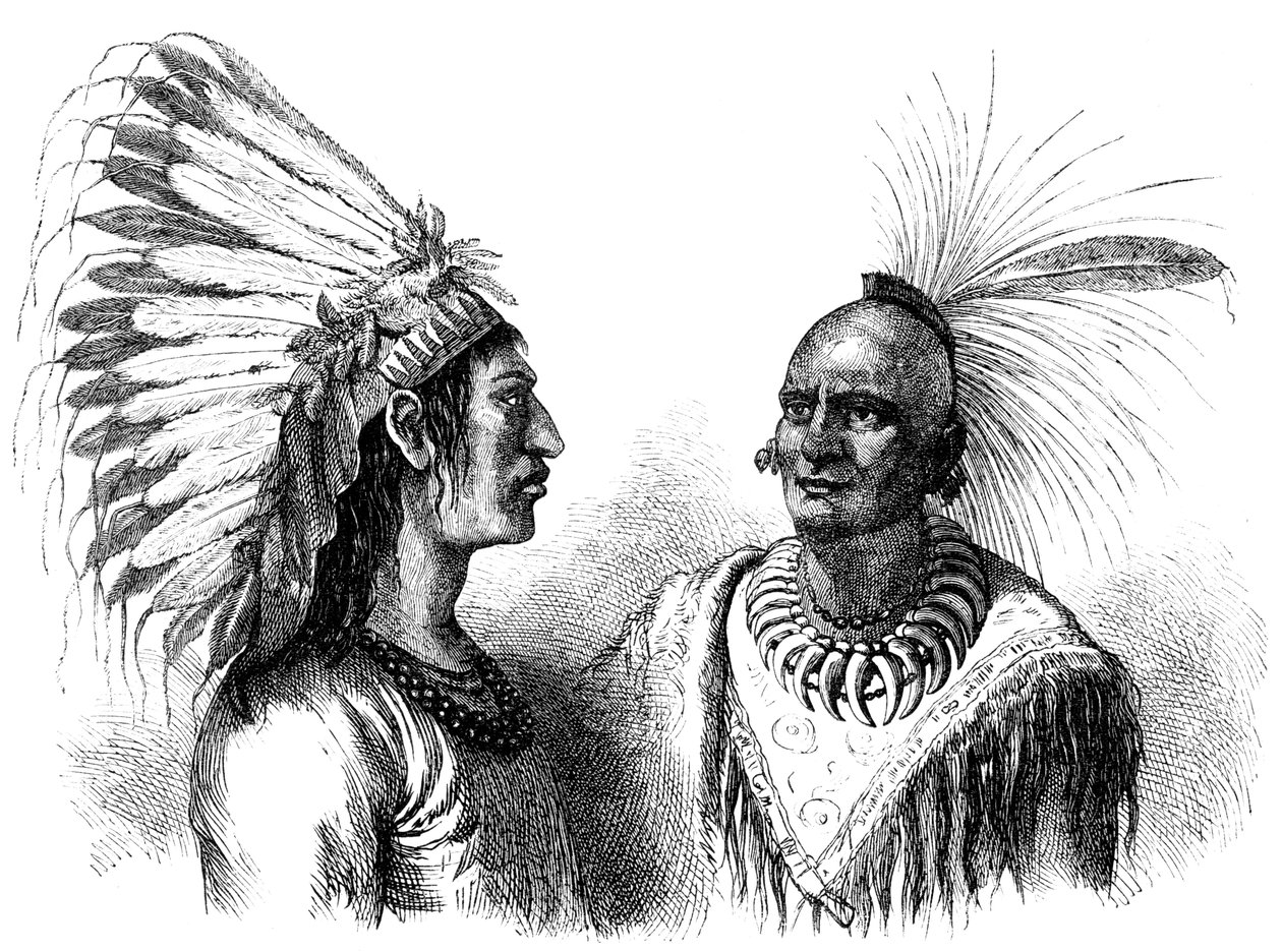 Indián harcosok, 1880 alkotó: Unbekannt