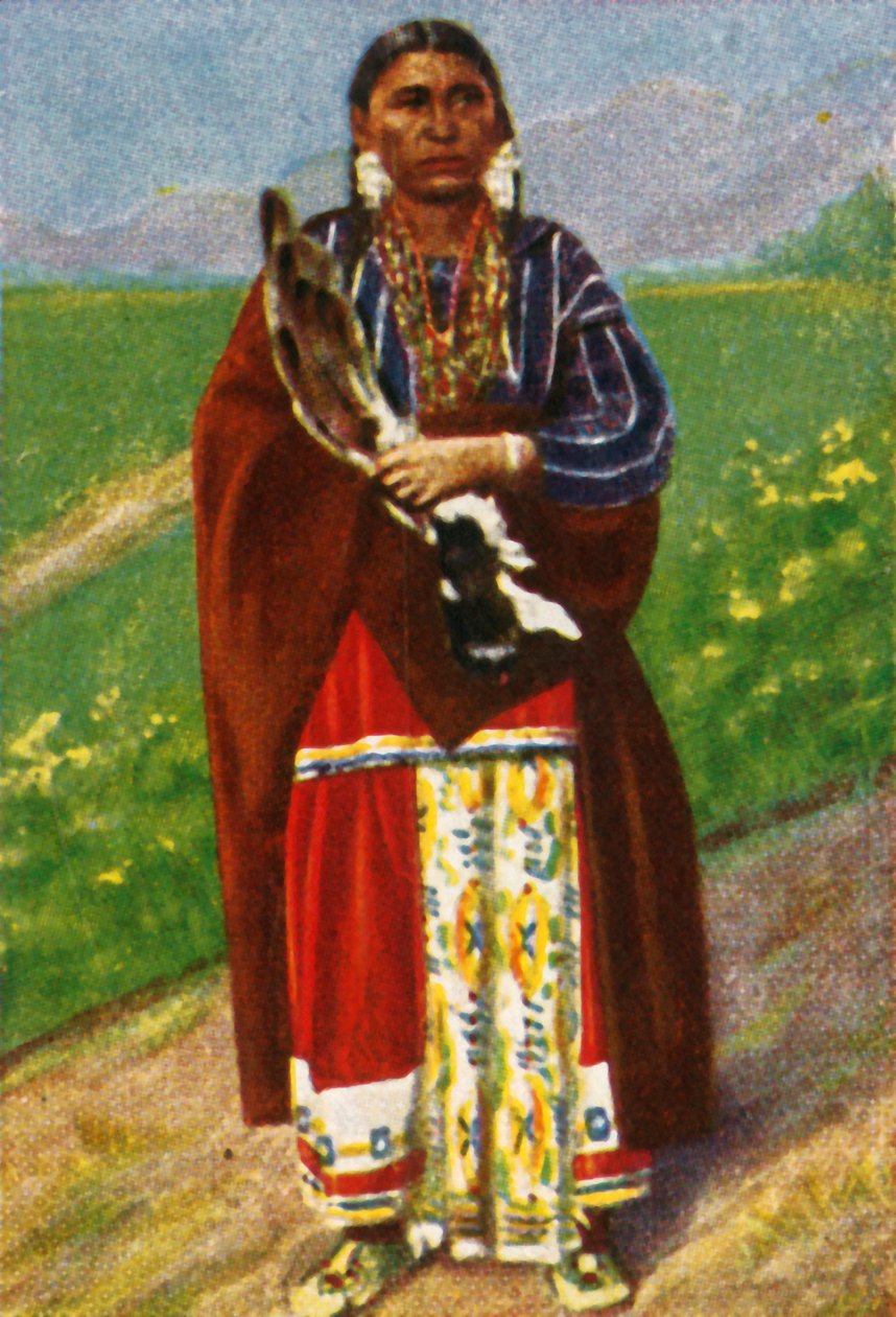 Indián nő, 1928. alkotó: Unbekannt