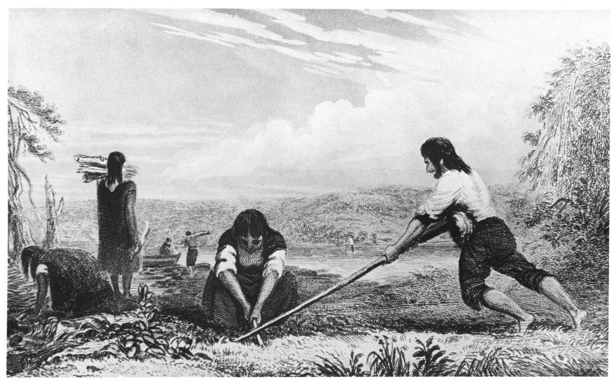 Chiloe (Patagónia) bennszülöttei mellekét használva, 1839 alkotó: Unbekannt