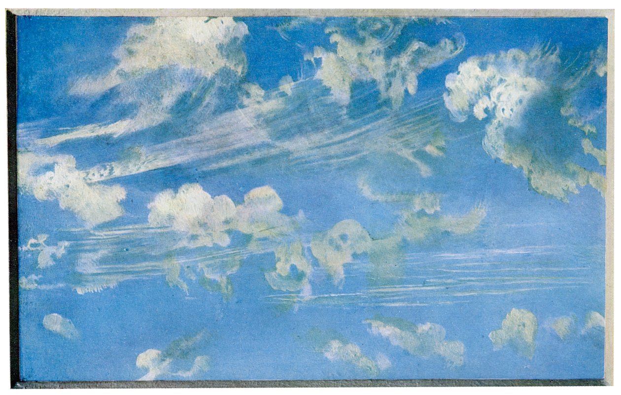 Természet: felhőtanulmány, c1822 1956 alkotó: Unbekannt