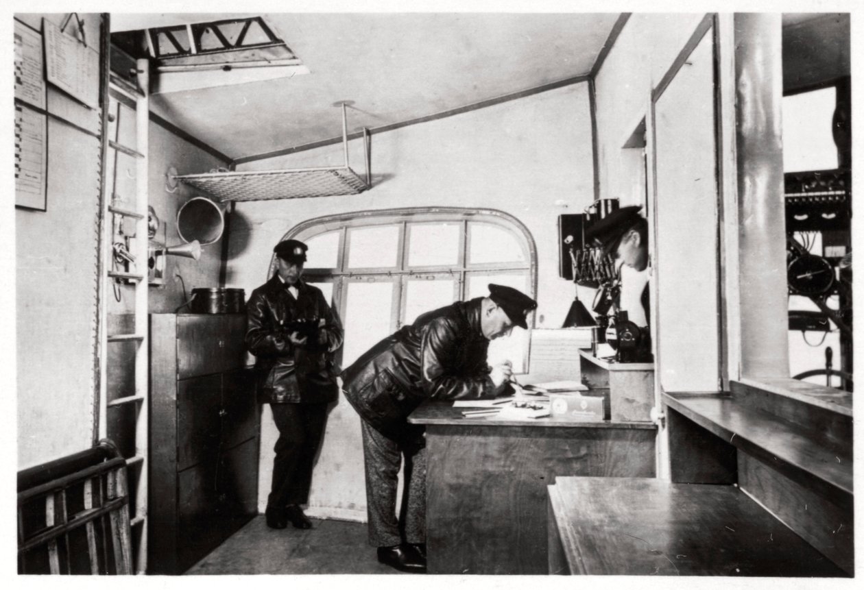 Navigációs szoba, Zeppelin LZ 127 Graf Zeppelin, 1933 alkotó: Unbekannt
