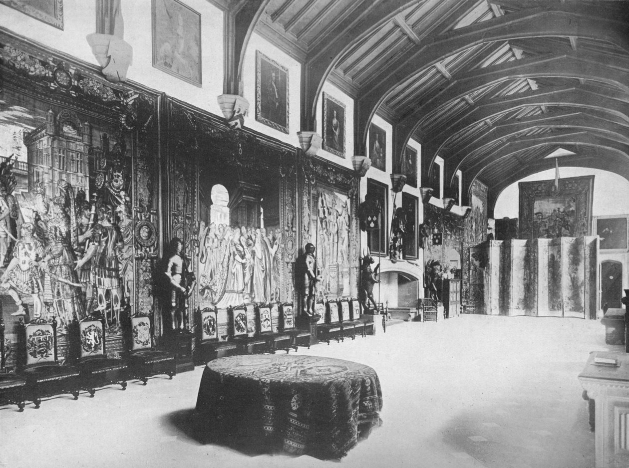 Naworth kastély, Cumberland – Carlisle grófja, 1910 alkotó: Unbekannt