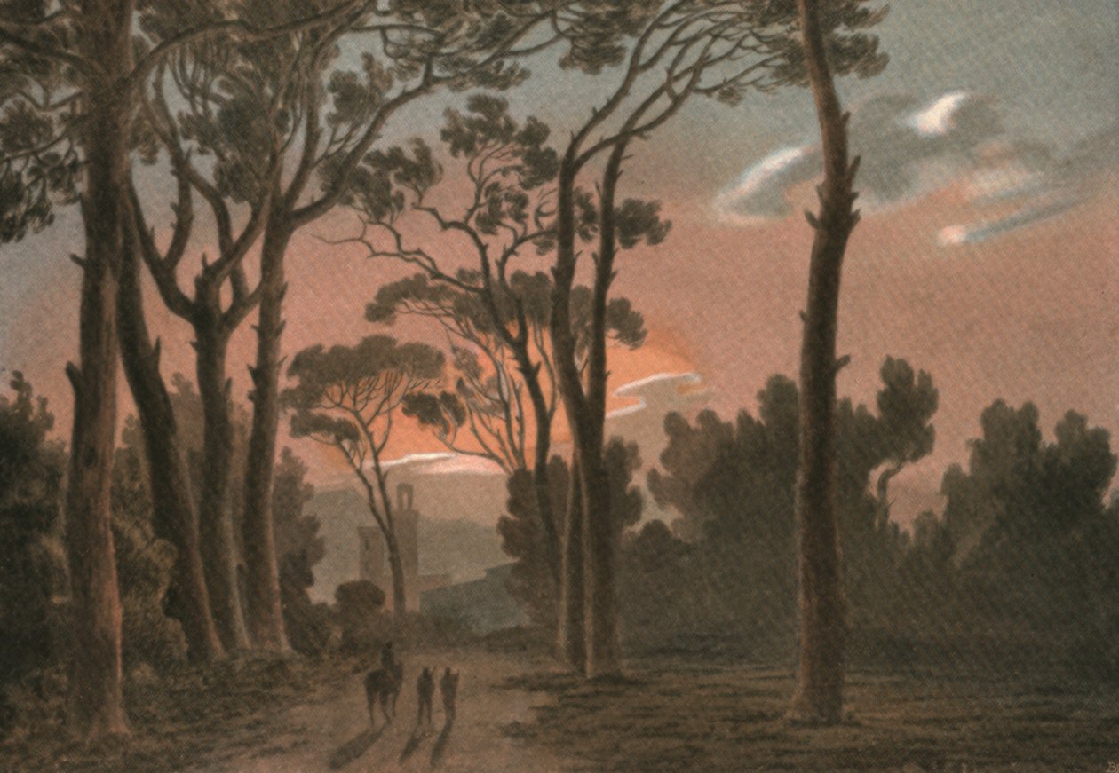 Firenze közelében, 1900. alkotó: Unbekannt