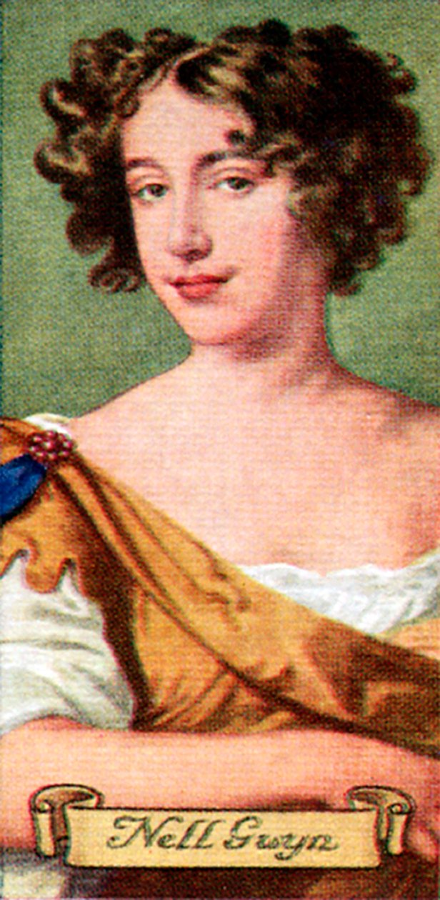 Nell Gwyn, egy sor cigarettakártyából, 1935 alkotó: Unbekannt