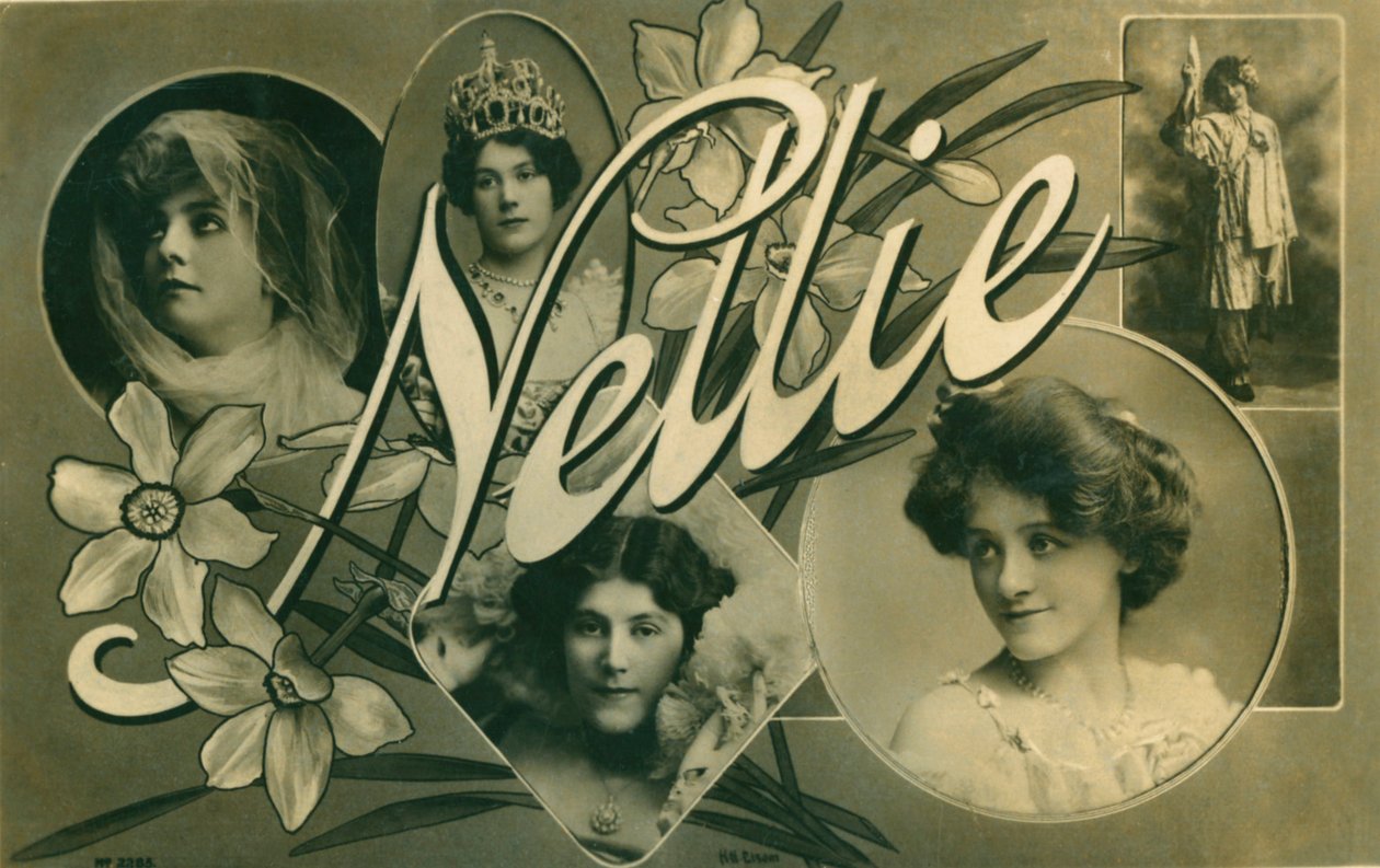 Nellie, Nellie Stewart Edward-korabeli színésznő képeslapja alkotó: Unbekannt