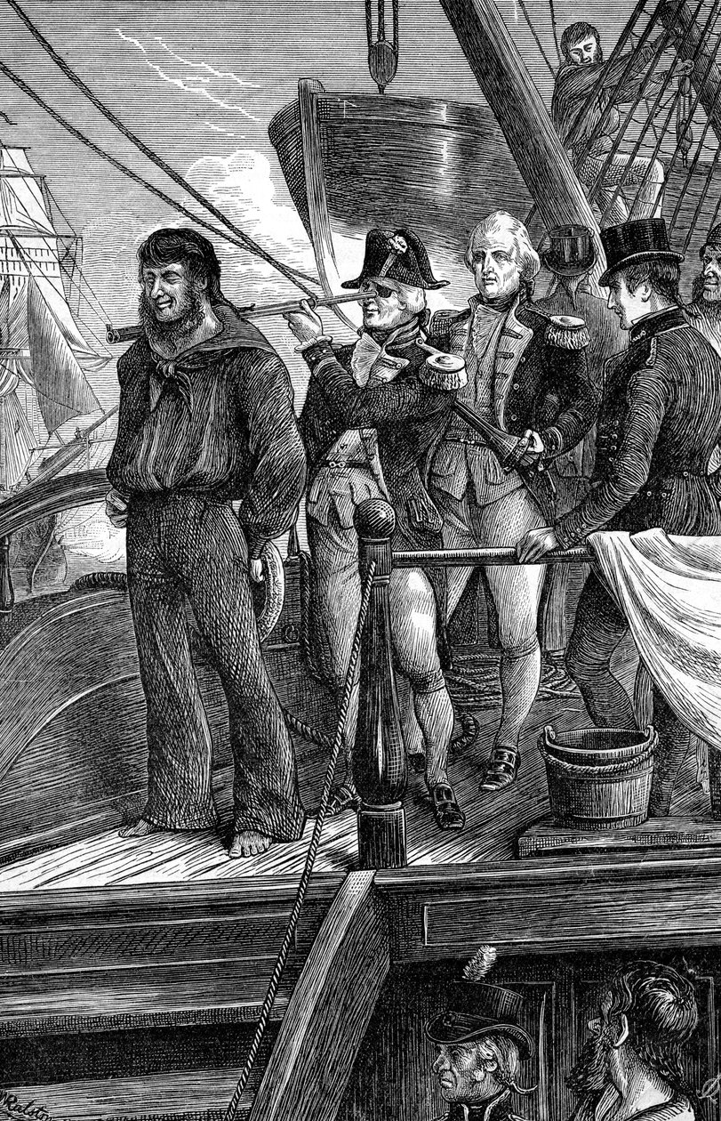 Nelson és a jel, Koppenhágai csata, 1801 alkotó: Unbekannt