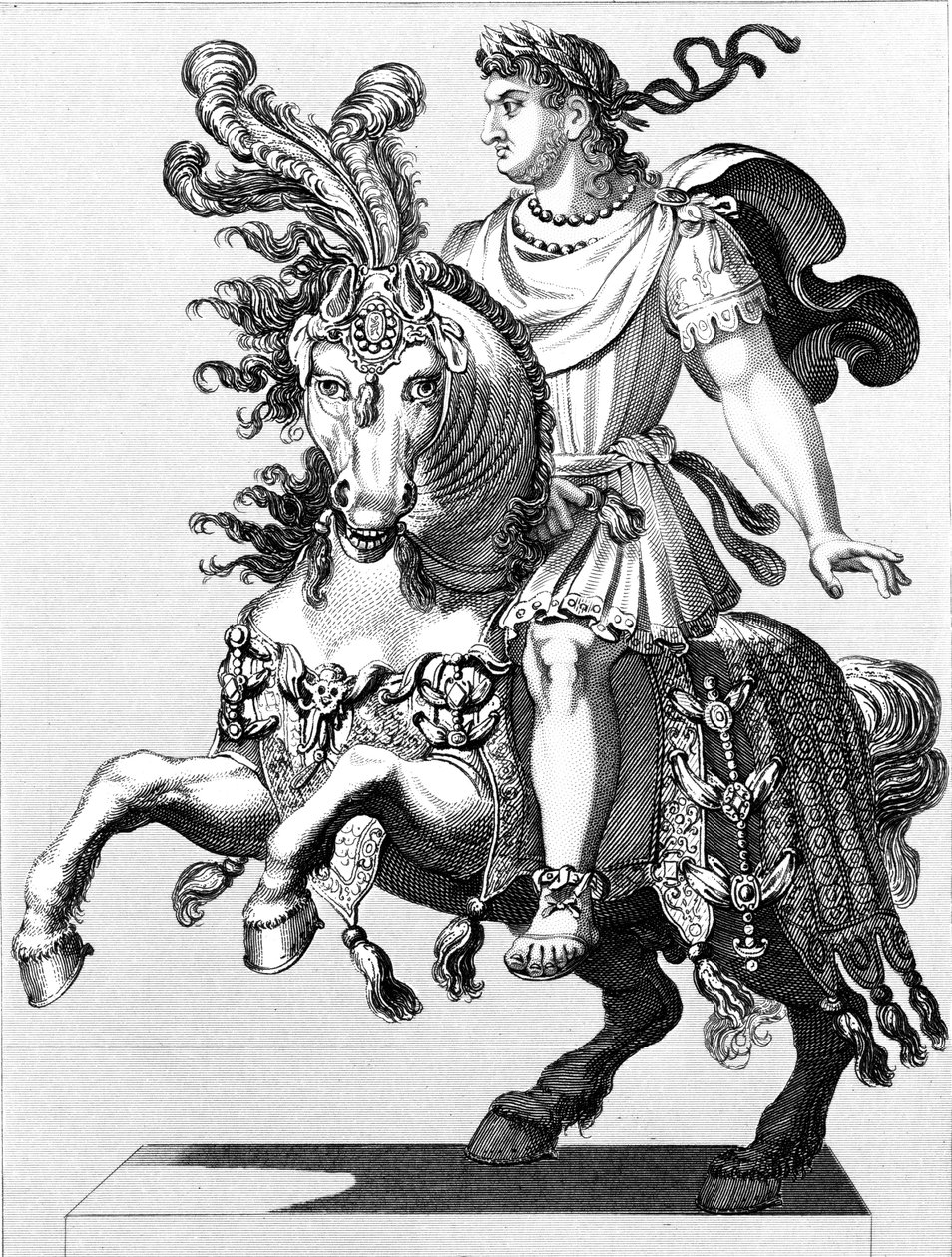 Néró, 1. századi római császár, 1850 alkotó: Unbekannt