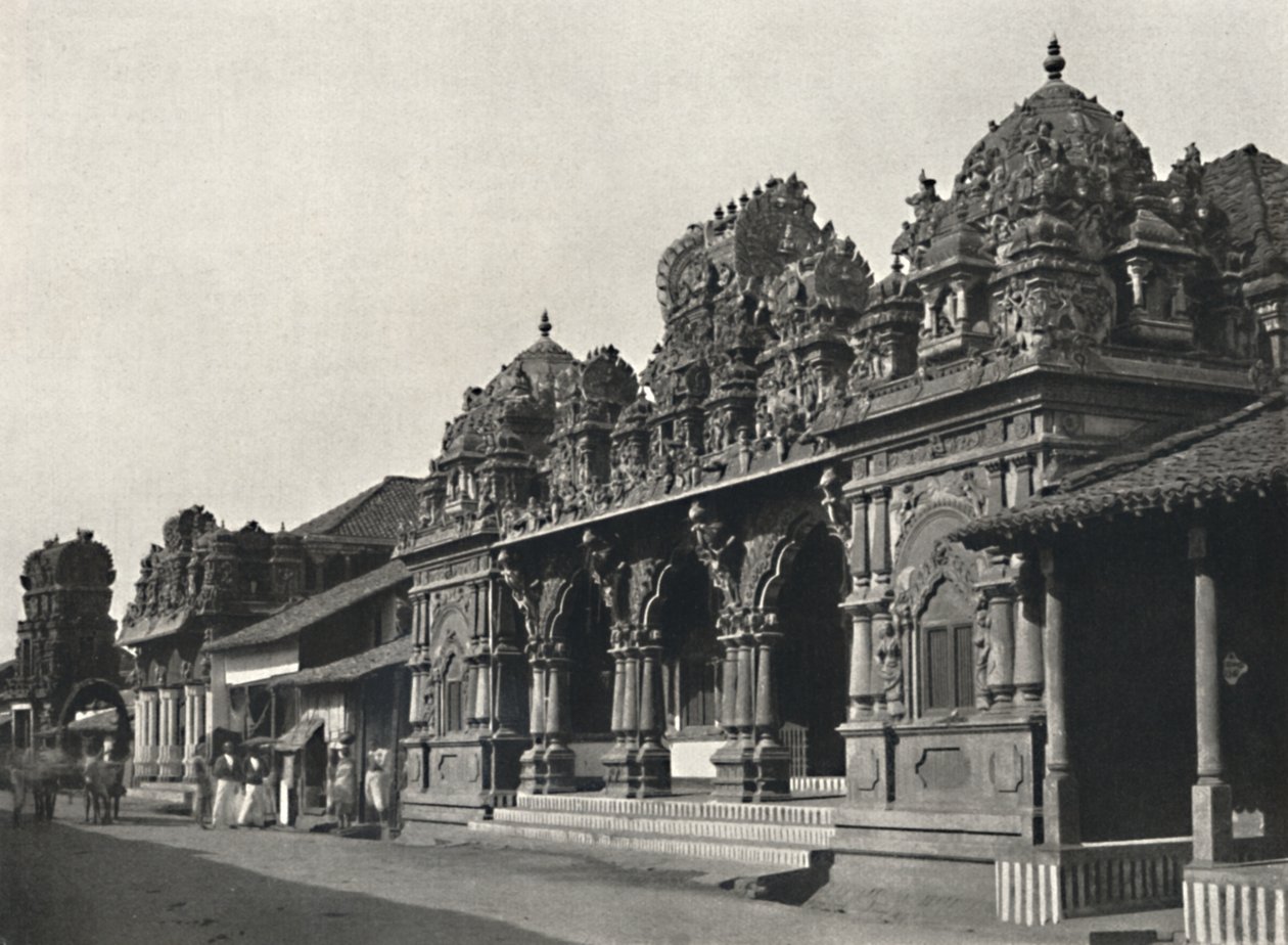 Új hindu templom, Pithat, Colombo, 1926 alkotó: Unbekannt