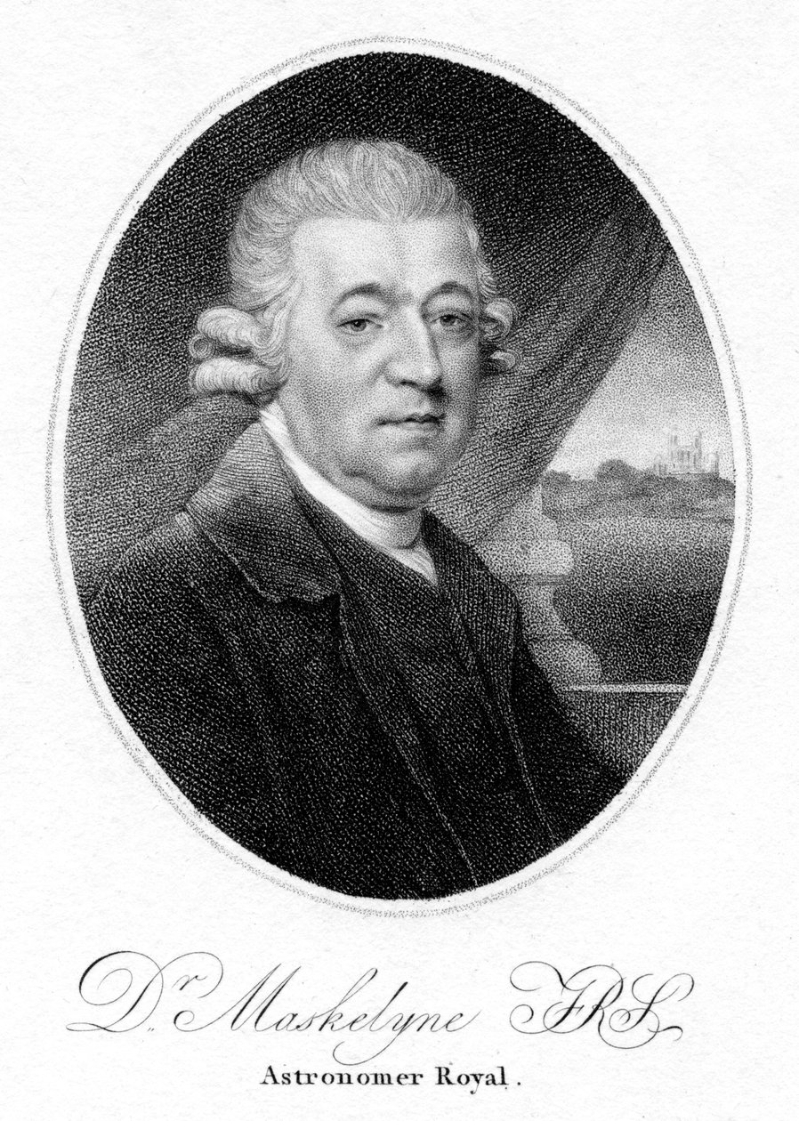 Nevil Maskelyne angol csillagász, 1804 alkotó: Unbekannt