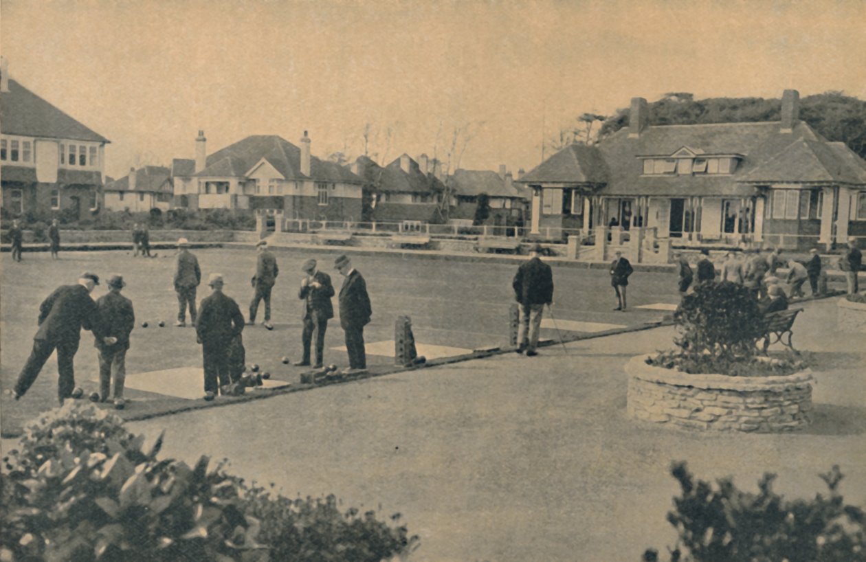 New Bowling Green, Woodland Avenue, Boscombe, 1929 alkotó: Unbekannt