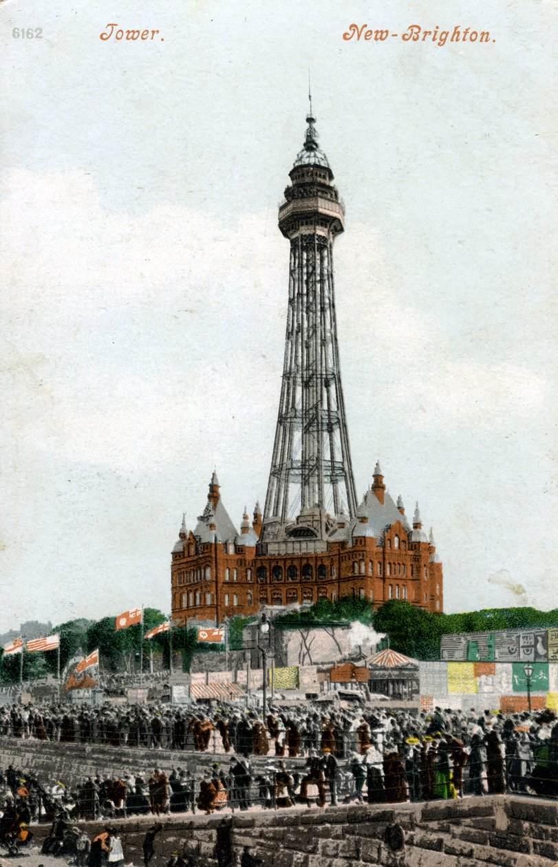 New Brighton Tower, Wallasey, Cheshire, 1898-c1921 alkotó: Unbekannt