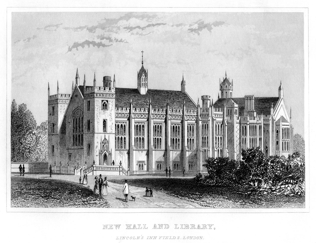 New Hall and Library, Lincolns Inn Fields, London alkotó: Unbekannt