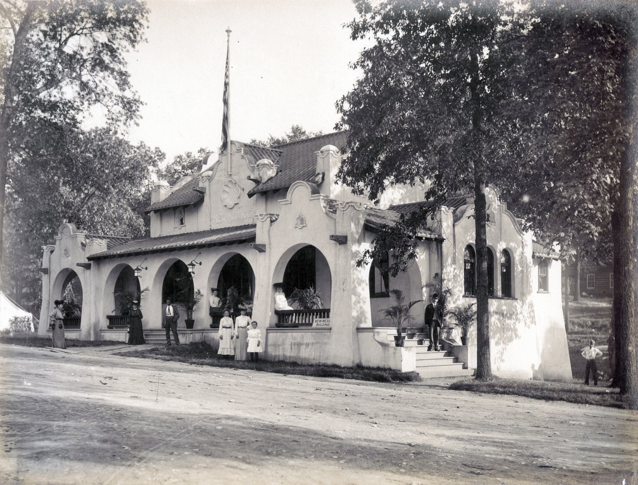 New Mexico State Building az 1904 -es világkiállításon alkotó: Unbekannt