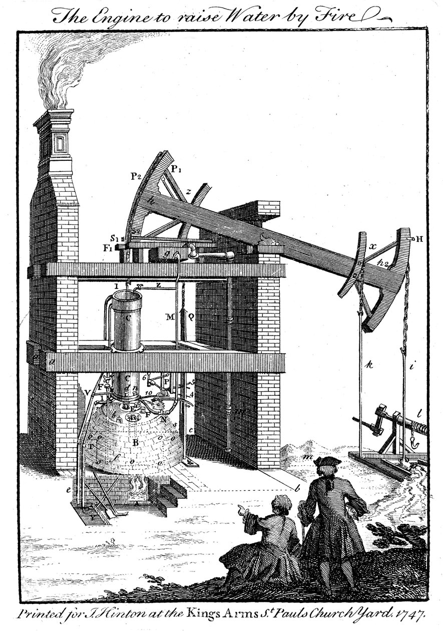 Newcomen gőzgép, 1747 alkotó: Unbekannt