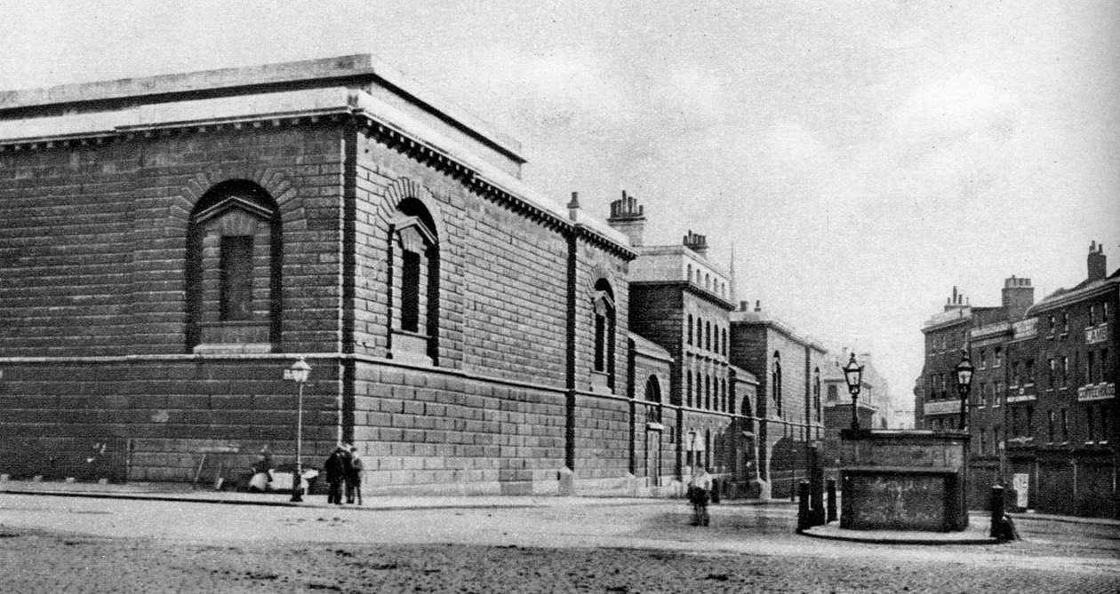 Newgate börtön, London, 19. század vége – 20. század eleje 1926-1927 alkotó: Unbekannt