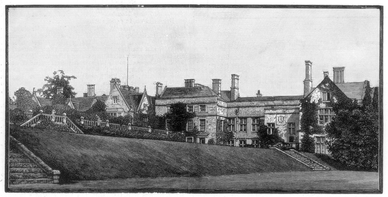 Newstead Abbey, Nottinghamshire, 1888 alkotó: Unbekannt