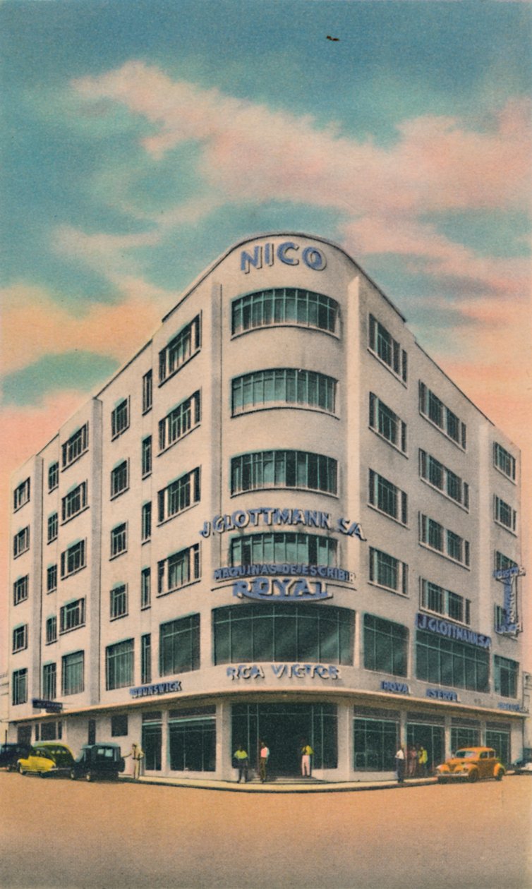 Nico épület, tulajdonosok: P. & M. Matera, Barranquilla, 1940-es évek alkotó: Unbekannt