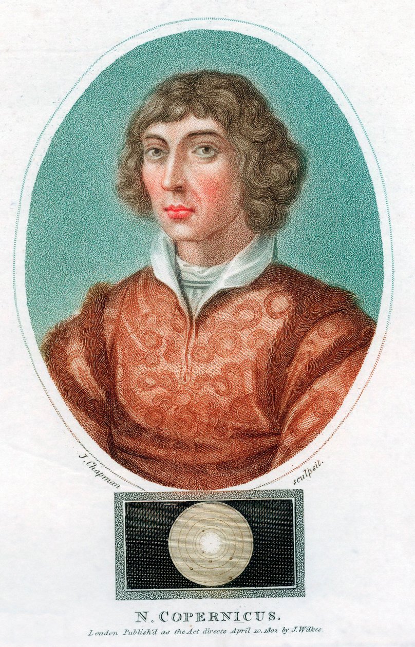 Nicolas Kopernikusz lengyel csillagász, 1802 alkotó: Unbekannt