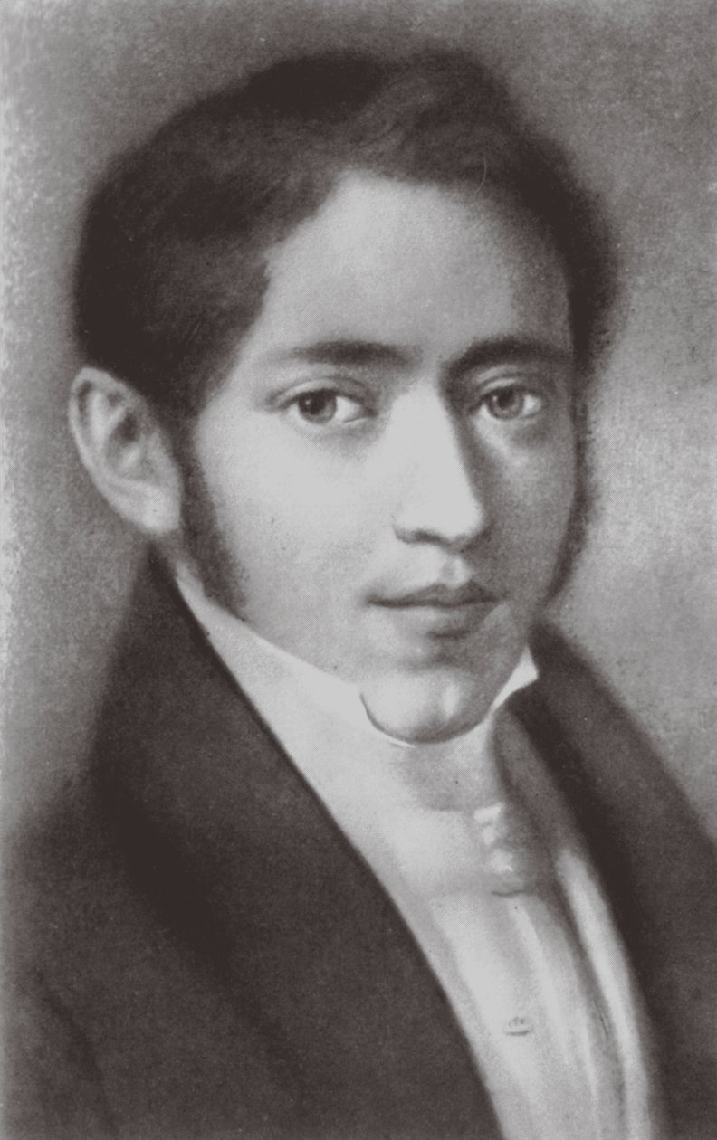Nyikolaj Platonovics Ogarev 1813-1877, 1830 alkotó: Unbekannt