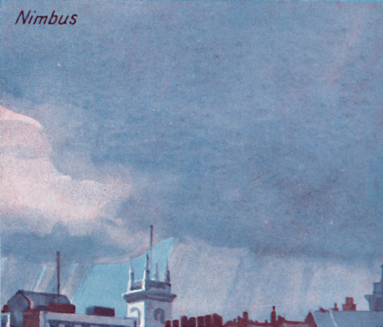 Nimbus – A fő felhőformák tucatja az égen, 1935 alkotó: Unbekannt