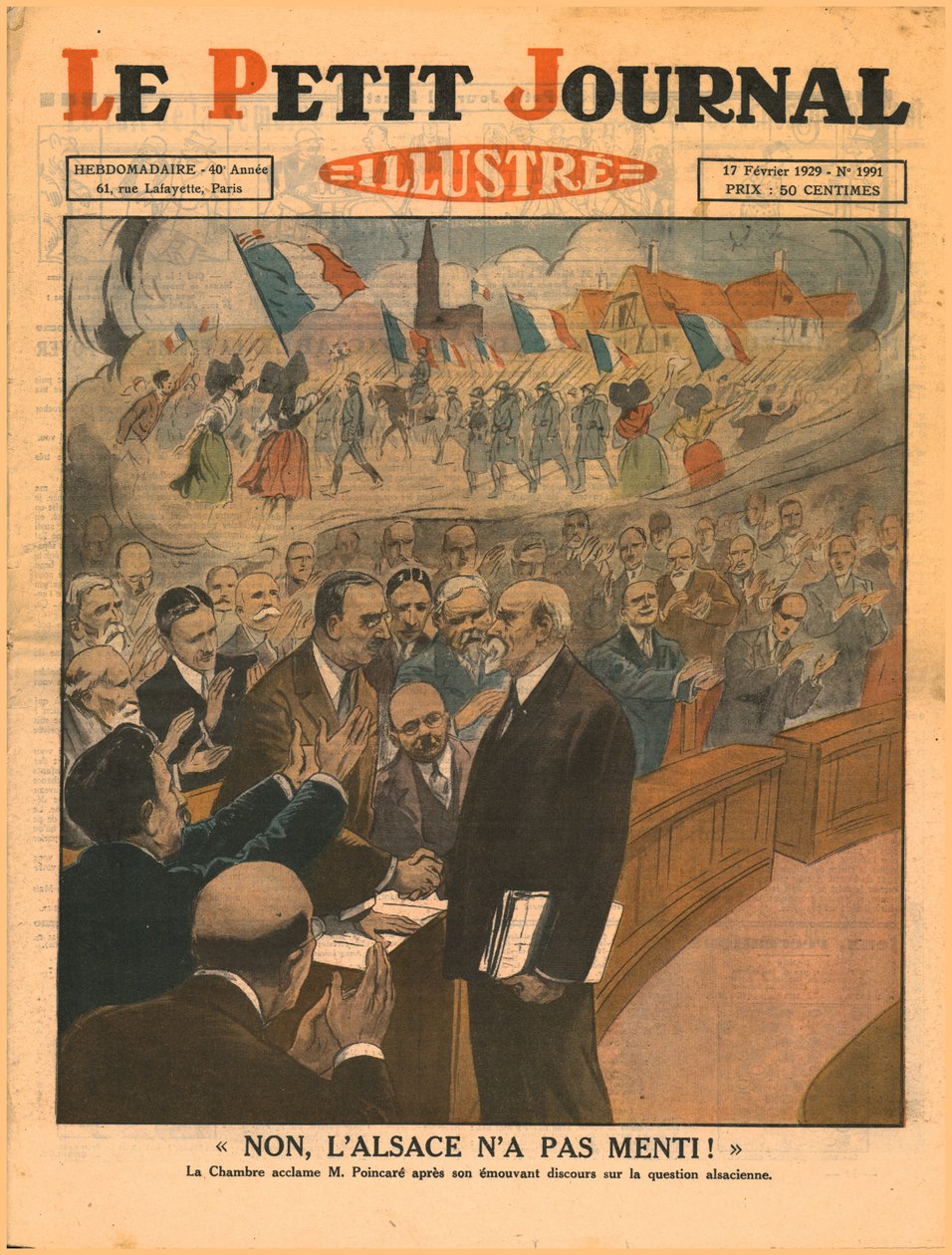 Nem, Elzász nem hazudott!, 1929. alkotó: Unbekannt