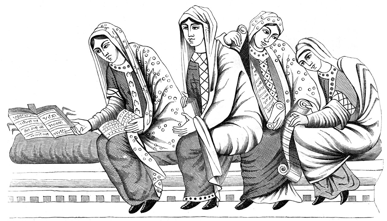 Nobelwomen, 9. század 1849 alkotó: Unbekannt