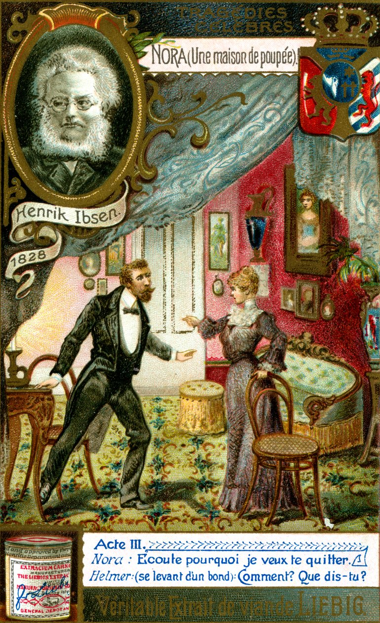 Nora A babaház, Henrik Ibsen, c1900 alkotó: Unbekannt