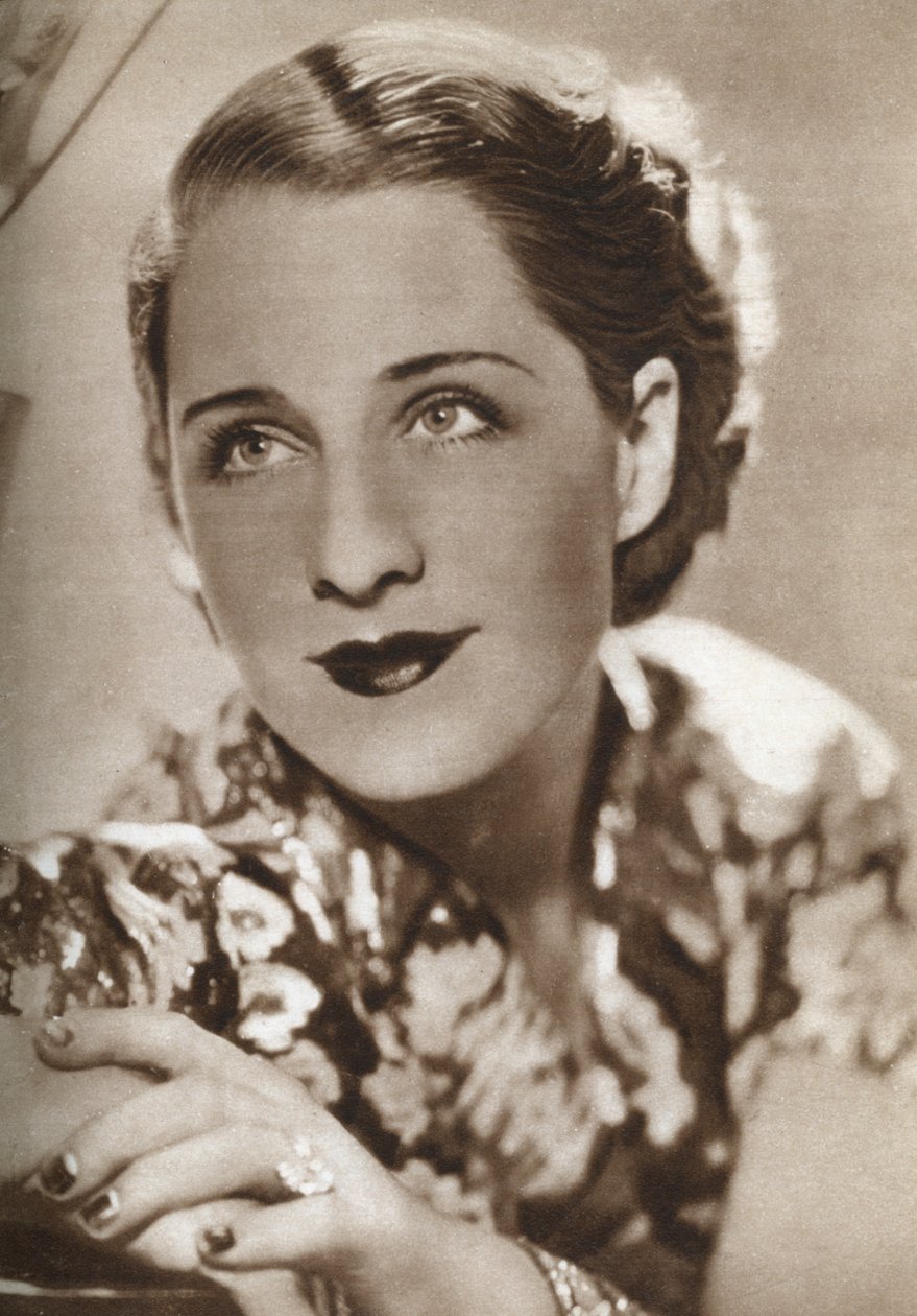 Norma Shearer, kanadai születésű színésznő, 1933 alkotó: Unbekannt