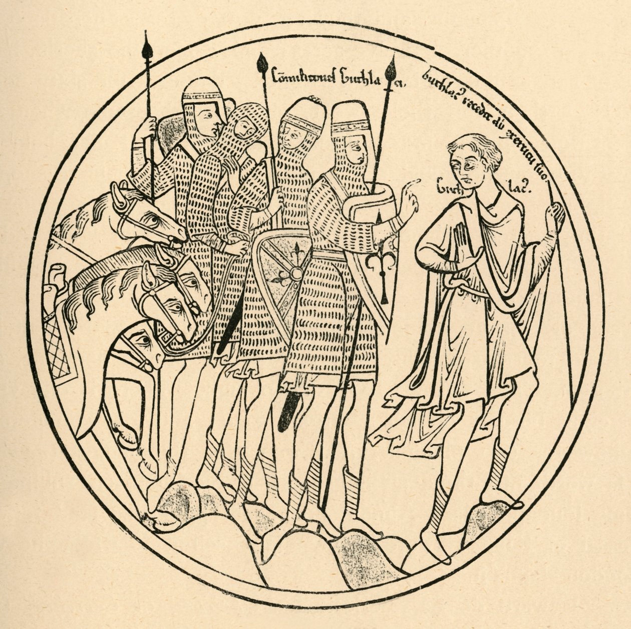 Norman katonák, 1908 alkotó: Unbekannt