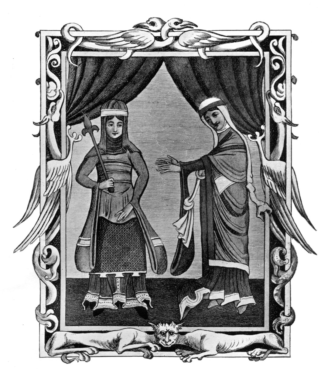 Norman jelmez, 12. század eleje, 1910 alkotó: Unbekannt