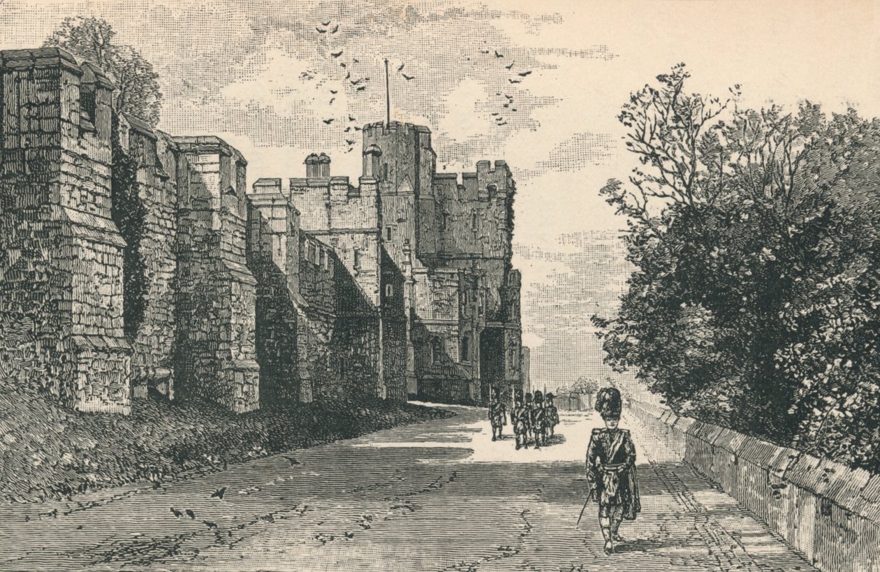North Terrace és Winchester Tower, 1895 alkotó: Unbekannt