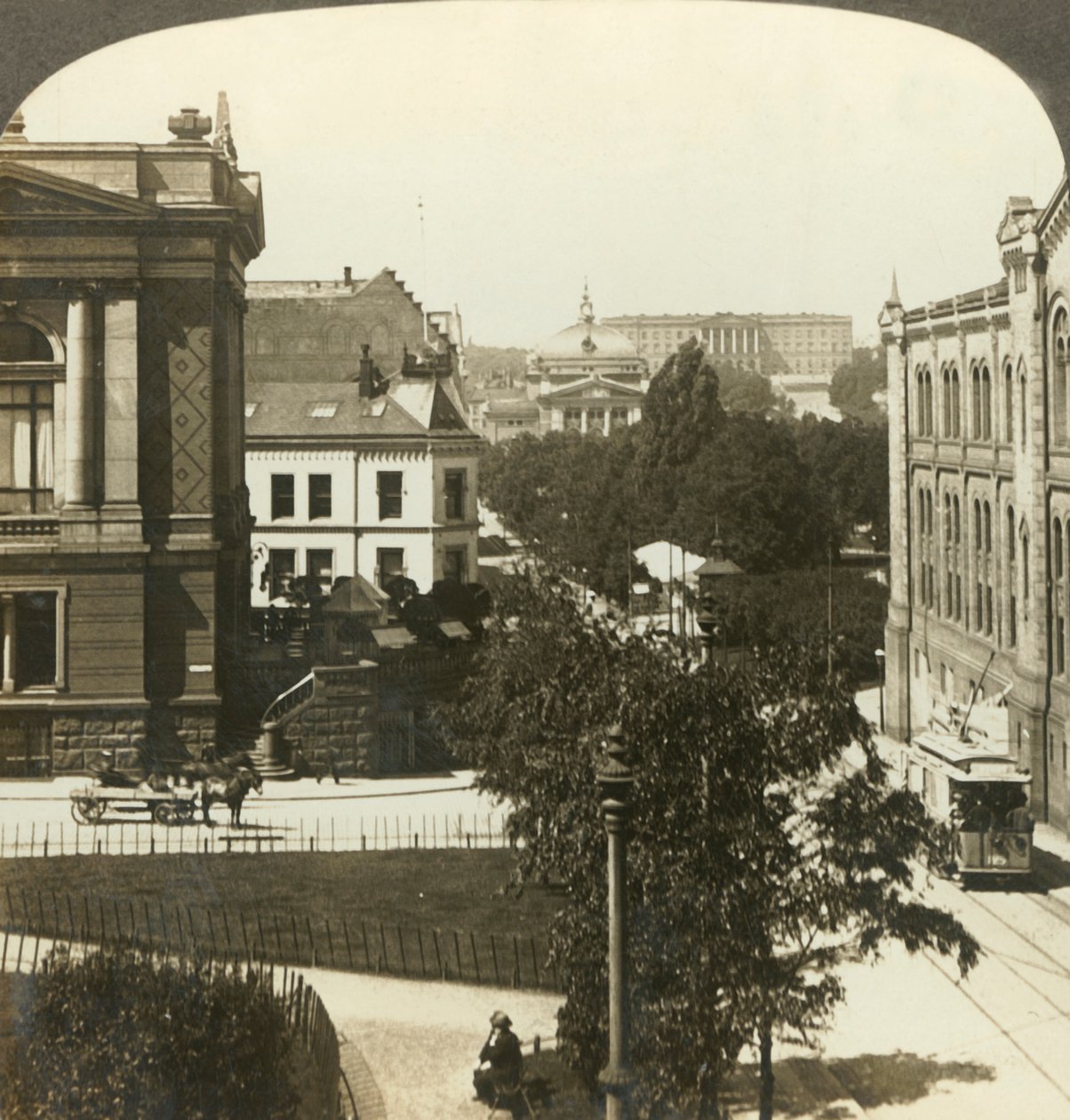 Norvégia Finom Főváros, Christiania, Norvégia, c1905. alkotó: Unbekannt